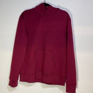 Goodfellow Men's Size L Long Sleeve Red Sweatshirt Sweatpants + Green Sweatshirt